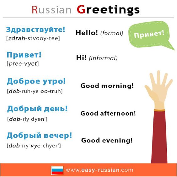 How To Greet In Russian